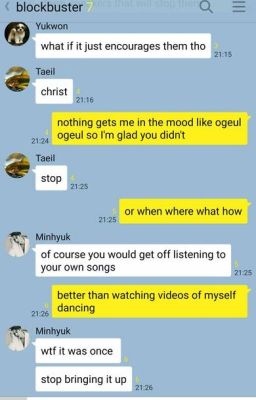 [ TransFic ] (Zikyung) BLOCK B GROUP CHAT